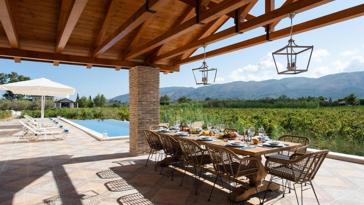 Aneli Luxury Villas - Villa Semeli Agios Kirikos  Ngoại thất bức ảnh