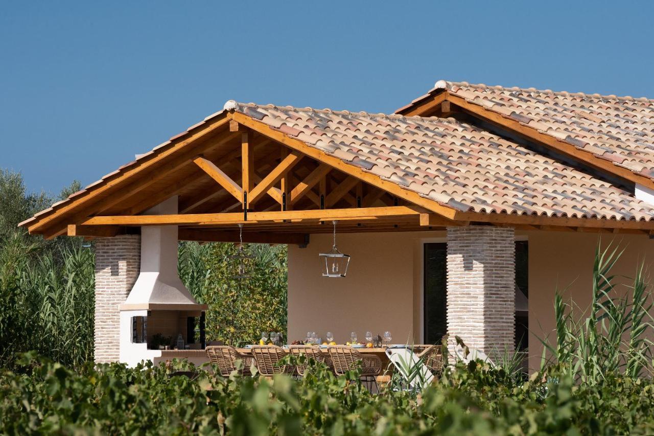 Aneli Luxury Villas - Villa Semeli Agios Kirikos  Ngoại thất bức ảnh