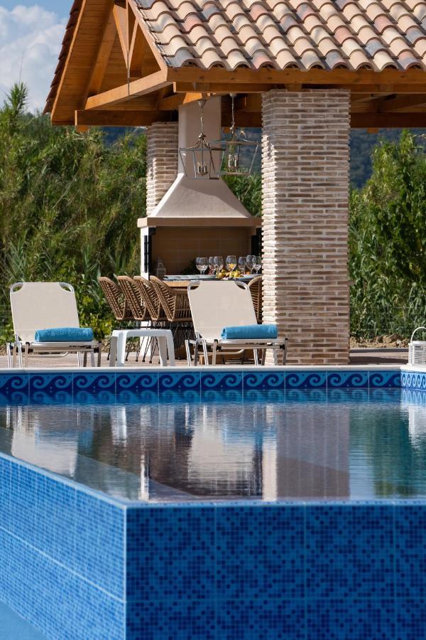 Aneli Luxury Villas - Villa Semeli Agios Kirikos  Ngoại thất bức ảnh