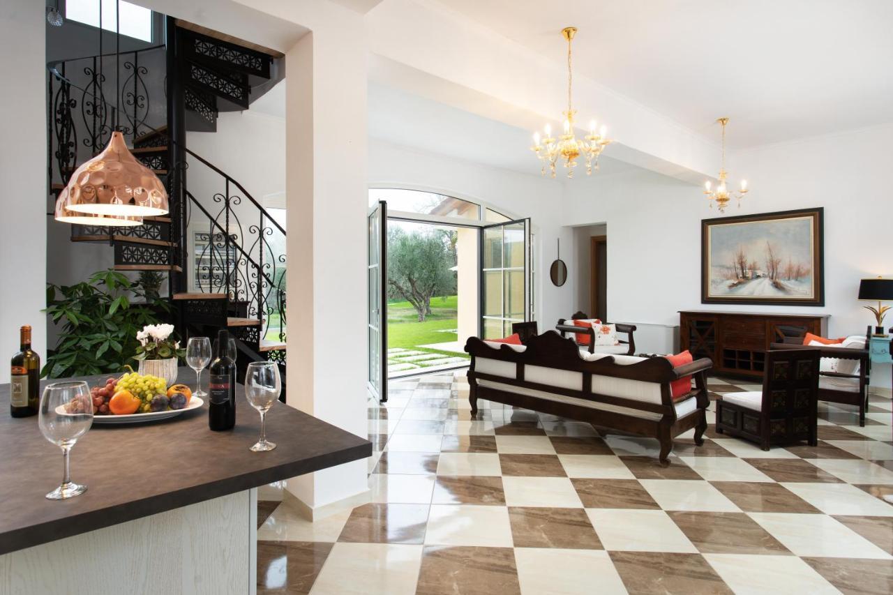Aneli Luxury Villas - Villa Semeli Agios Kirikos  Ngoại thất bức ảnh