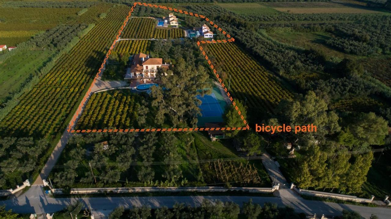 Aneli Luxury Villas - Villa Semeli Agios Kirikos  Ngoại thất bức ảnh
